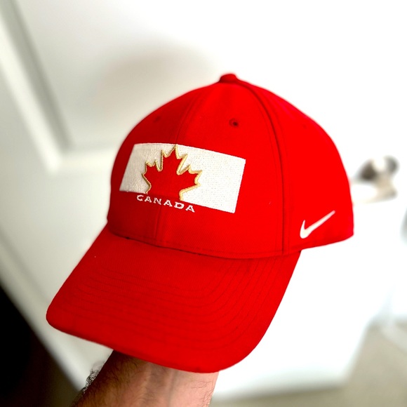 Nike Dri-Fit Hockey Canada Hat, O/S Unisex, Red - Picture 5 of 6